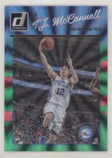 2016-17 Panini Donruss Green Holo Laser 76/99 TJ McConnell #4 0c2