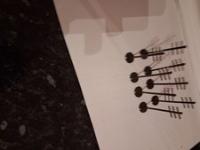 telegraph poles x 8 oo gauge plastic