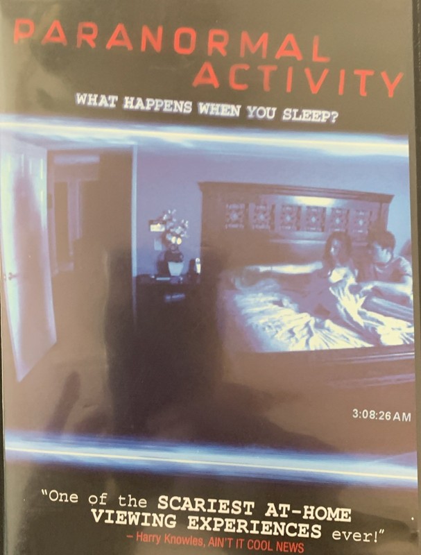 DVD Paranormal Activity 