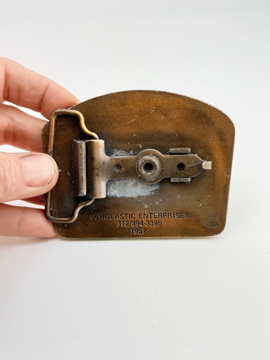 Vintage Peabody Coal Company Belt Buckle 1987 Safety Award  display picture 1
