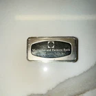 Franklin Mint Mechanics and Farmers Bank Durham NC 2.08 ozs .925 Silver Bar