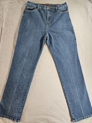 Gloria Vanderbilt Amanda denim blue jeans women size 14 