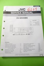Service Manual Guide For JVC XV-M555 BK, ORIGINAL