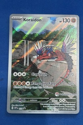 Koraidon 014 Scarlet & Violet ETB Promo Pokemon Center Stamped