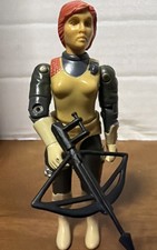 Vintage 1983 GI Joe SCARLETT V1.5 Swivel Arm Complete Hasbro ARAH  No Cracks