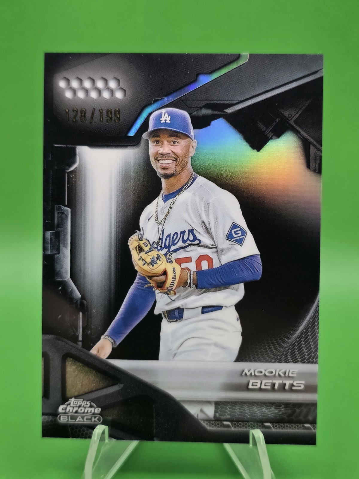 2026 Topps Chrome Black - Mookie Betts #4 Refractor /199