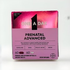 One A Day Prenatal Advanced 60 Multivitamin  60 Choline Exp 05/2027