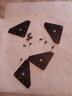 TECHNICS  SL-1100A  4 Feet  BRACKETS WITH SCREWS