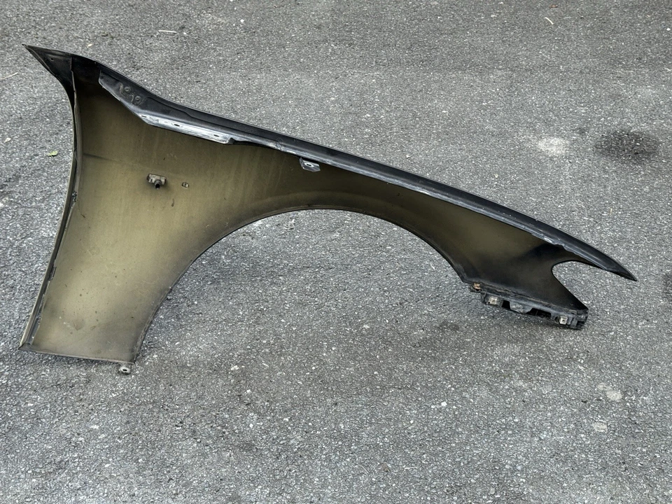 BMW 7er E65 E66 Kotflügel Seitenwand Schmutzfänger Schwarz 475 black sapphire - Bild 2 von 4