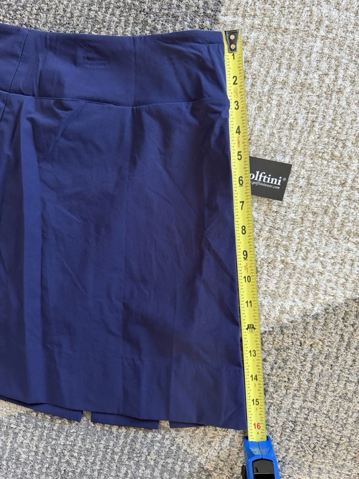 Skort Feminino Golftini Be An Athlete Azul Marinho Tamanho XS Novo com etiquetas - Imagem 4 de 4