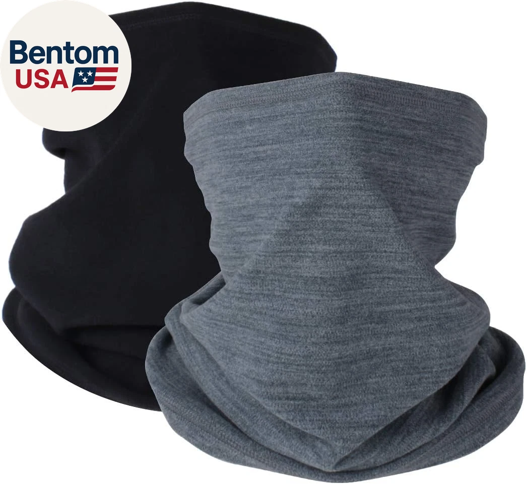 2 Pack Winter Neck Warmer Gaiter Fleece Windproof Face Mask Cover Cold Weather S
Opens in a new wind