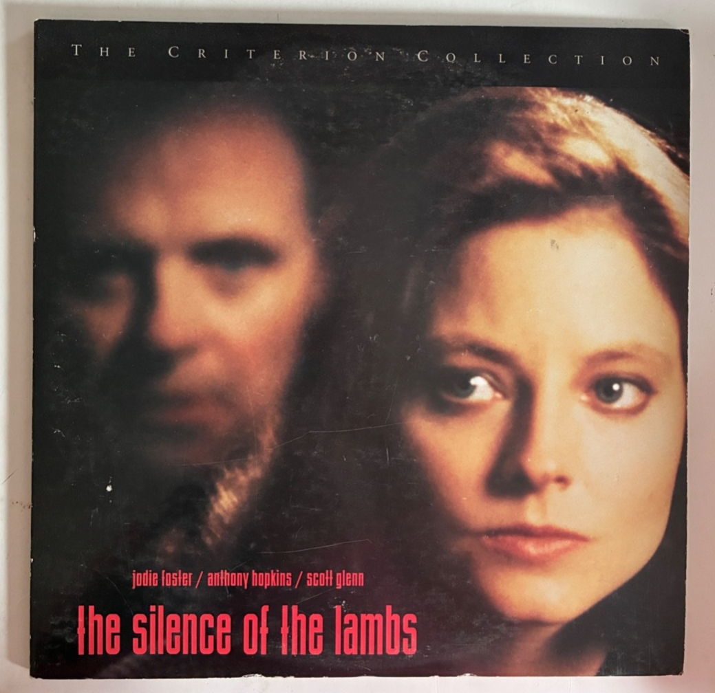 Silence of The Lambs Laserdisc Criterion Collection Gatefold for
