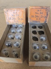 Vosburgh  Miniature Bulbs 72 Clear 18-24V 2cp 15 Bulbs