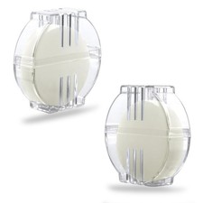 2 Pieces Thread Wax Conditioner Beeswax for Sewing white