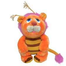 Vintage 1984 Hasbro Softies Wuzzles Disney Bumblelion Stuffed Animal Korea 10