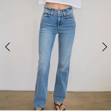 AYR The Sugar High Rise Straight Leg Jeans