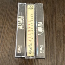 Alabama Cassette Tapes Set Of 3