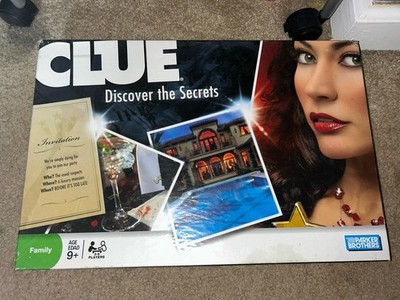 2008 Clue: Discover the Secrets board game by Parker Brothers Complete Set