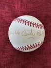 LAST DROP Ted Double Duty Radcliff  Autographed OAL Baseball