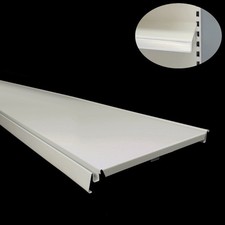RB2302= 1x Fachboden L125 T30 jurawei&szlig; von Tegometall f&uuml;r Wand Regal Tego B-Ware