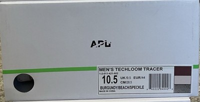 APL Techloom Tracer Sneaker Burgundy Beach Speckle 1-2-011-421-602 Men