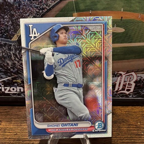 Shohei Ohtani 2024 Bowman Chrome Mega Box Mojo Refractor #33 Dodgers ⚾️ MLB