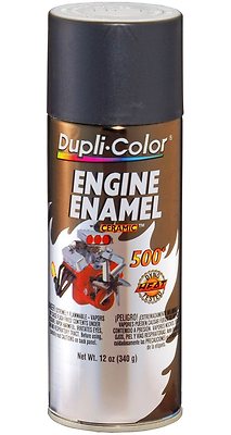 Duplicolor DE1651 Cast Coat Iron Motor Engine Spray Paint Aerosol 12oz.