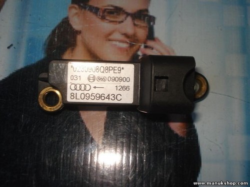 Airbagsensor Airbagsteuergerät Audi A3 8L0959643C 8L0 959 643 C 8LO959643C
