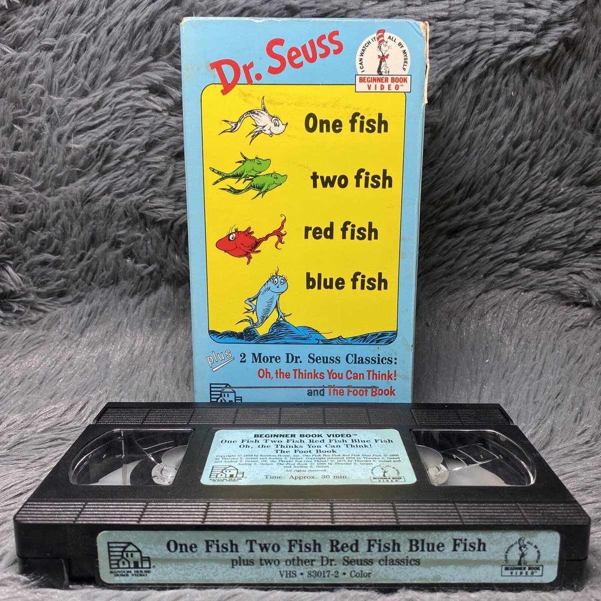 邦楽 1st DemoCD / Fish and Lips Dr. Seuss One Fish Two Fish Red Fish Blue Fish VHS 1988