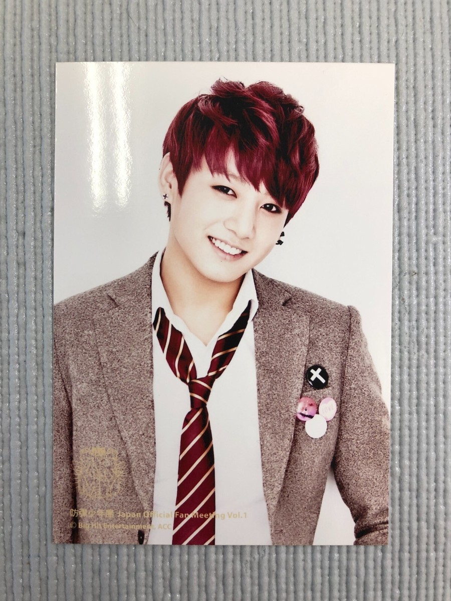 BTS Japan 1st Fan Meeting 生写真 ジョングク BTS Japan 1st Fan Meeting Official Photo Card ( JUNGKOOK ) | eBay