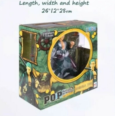 FIGURINE ONE PIECE Roronoa Zoro 2 Years Later POP 25 cm figurines jouet
