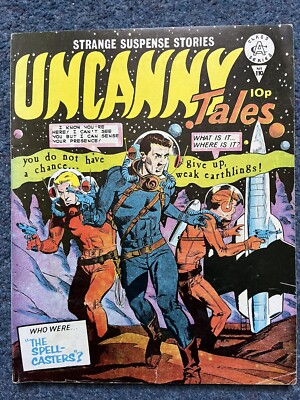 Alan Class Strange Suspense Stories Uncanny Tales No. 110 - The Spell Casters