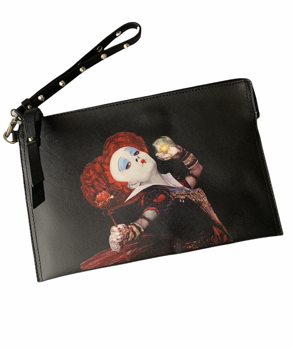 Disney Alice Through the Looking Glass Colleen Atwood Red Queen Wristlet Clutch