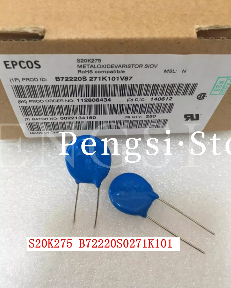 100pc Varistor S20K275 B72220S0271K101 eBay