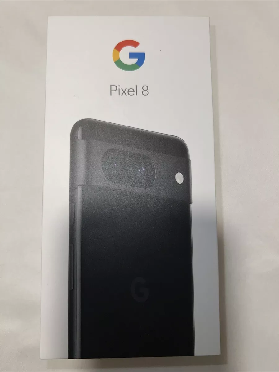 Google Pixel 8 - 128GB - Obsidian (Factory Unlocked) G9BQD - Brand New - Sealed