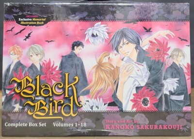Black Bird manga box set New complete vol. 1-18 W/ illustration