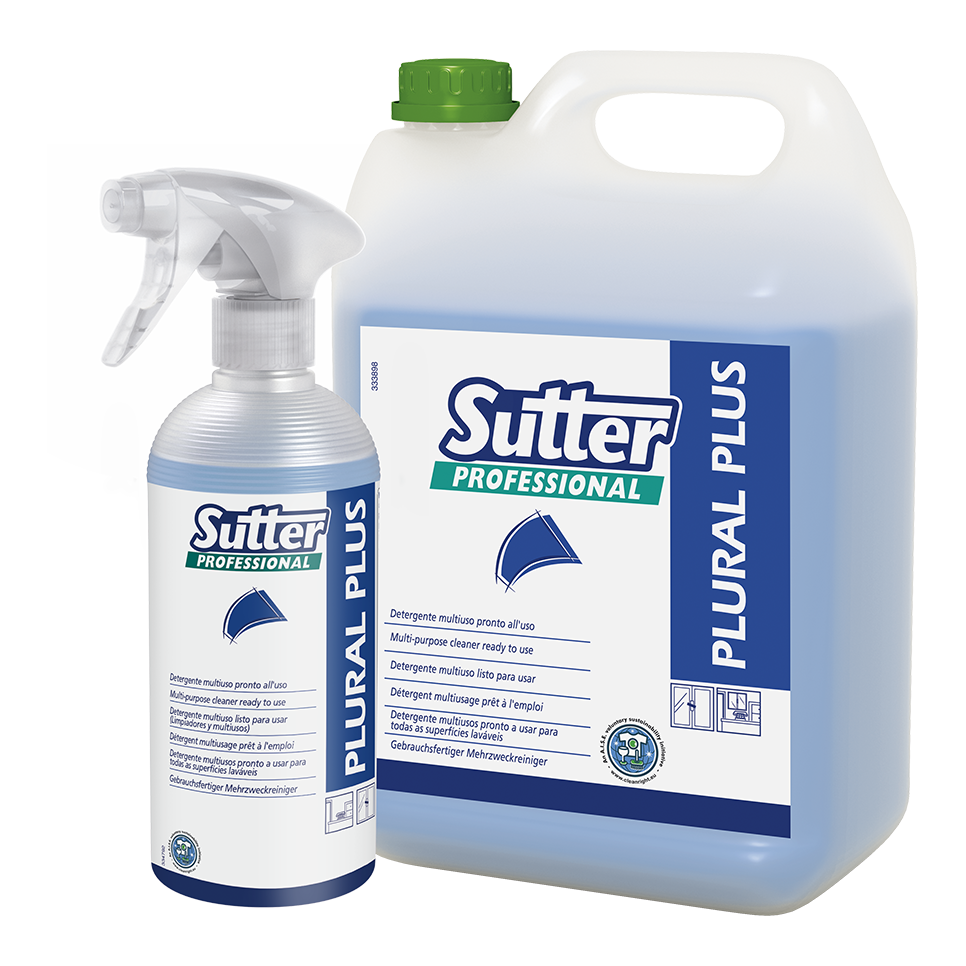 PLURAL PLUS Detergente multiuso per la pulizia degli arredi 5 Kg. 0380900