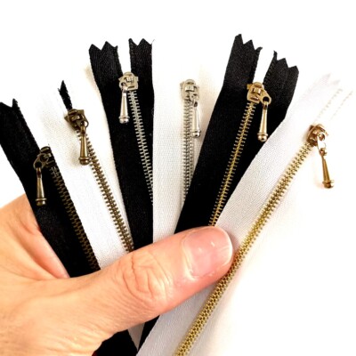 10cm Mini Reißverschluss für Puppenkleidung DIY Handarbeit Nähzubehör Reißverschlüsse kleiner Reißverschluss