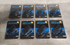 NEW Lot of 8 4-Port USB 3.0 Hubs 5Gbps