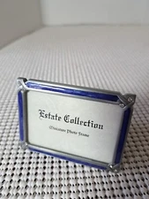 Linden Estatw Collection Mini 2"× 3" Photo Picture Frame One Rhinstone Missing