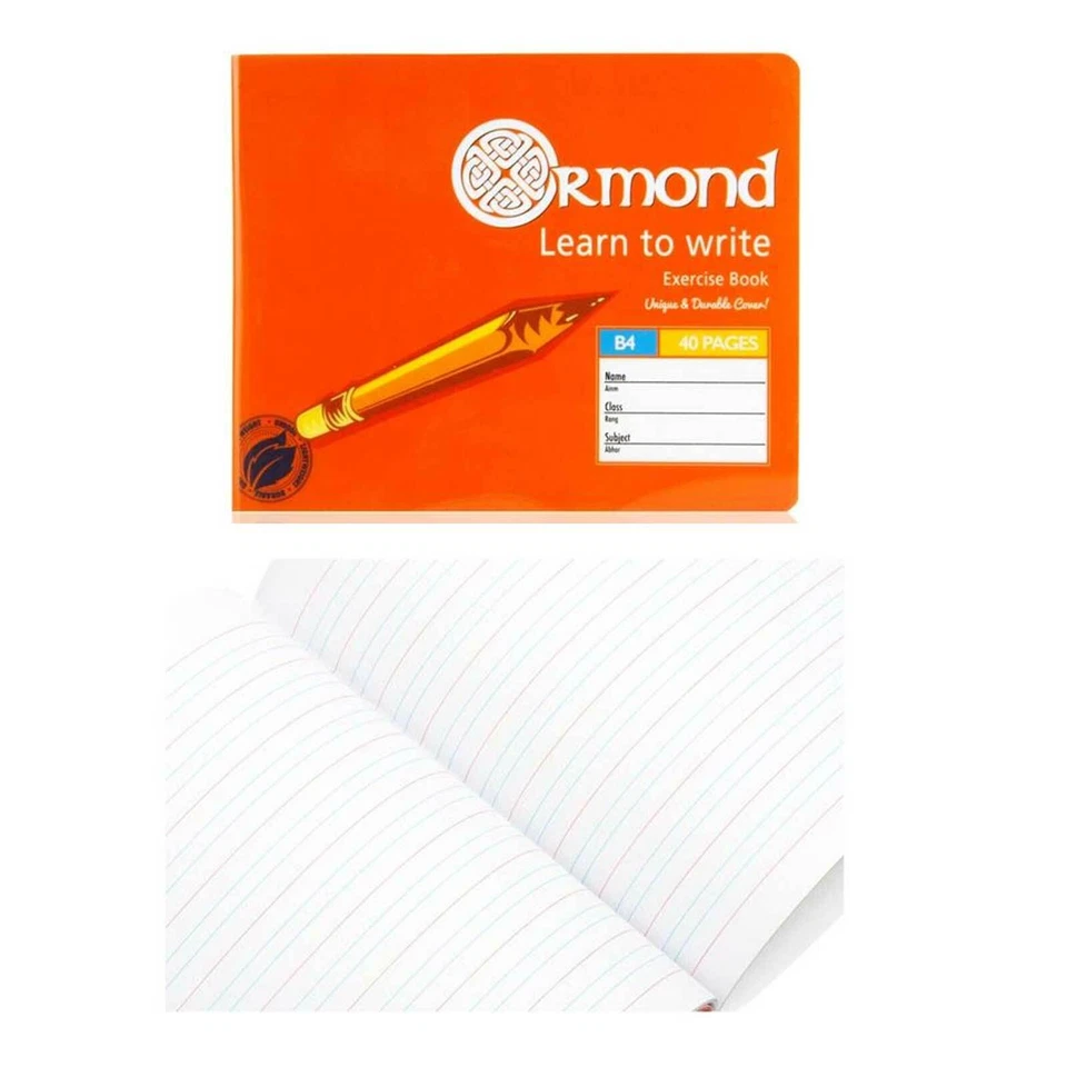 Exercise Book English Handwriting Learn To Write Workbook School Homework B4/ B2 - Image 2 of 4