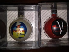 Santa's Rockshop Limited Edition Collectibles Alan Jackson and Vince Gill lot