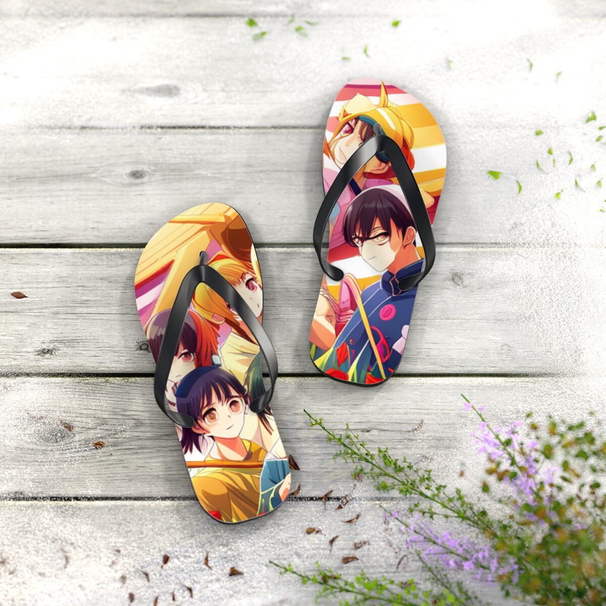 SAOLA Flops Pantofole Anime Calzature Moda Stile Comfort Carino Manga Estivo Otaku