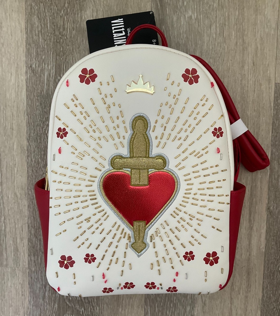 Loungefly Disney Snow White Heart Logo Backpack – 2017 – NWT – VHTF Loungefly Disney Snow White And The Seven Dwarfs Floral Mini  main image 4
