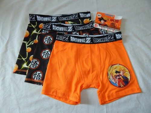 Dragon Ball Z Boys Size 6 Wicking Underwear Boxer Briefs NEW Goku Underoos - Picture 9 of 12