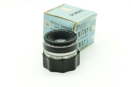 Vintage Lens for enlarger Krokus Mikar 4.5/55 M42. PZO m42 mount macro creative - Picture 5 of 11