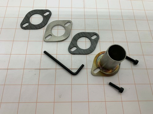 GenExhaust für Champion Generator mit 2 Loch #90A Platte - 1" exhst exhnsn nur HW - Bild 2 von 5