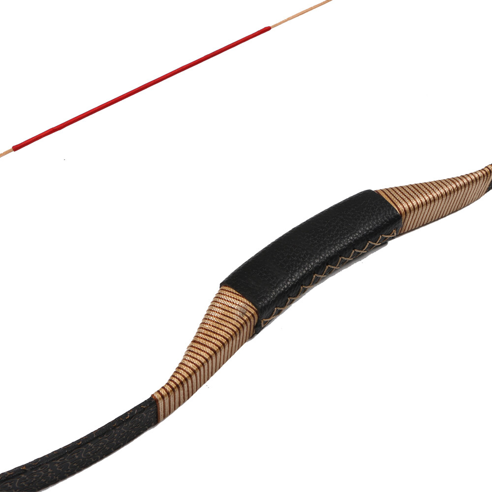 MILAEM Recurve Bogen Aus Holz - Traditioneller Langbogen 20-50lbs Für Rechts/Linkshänder