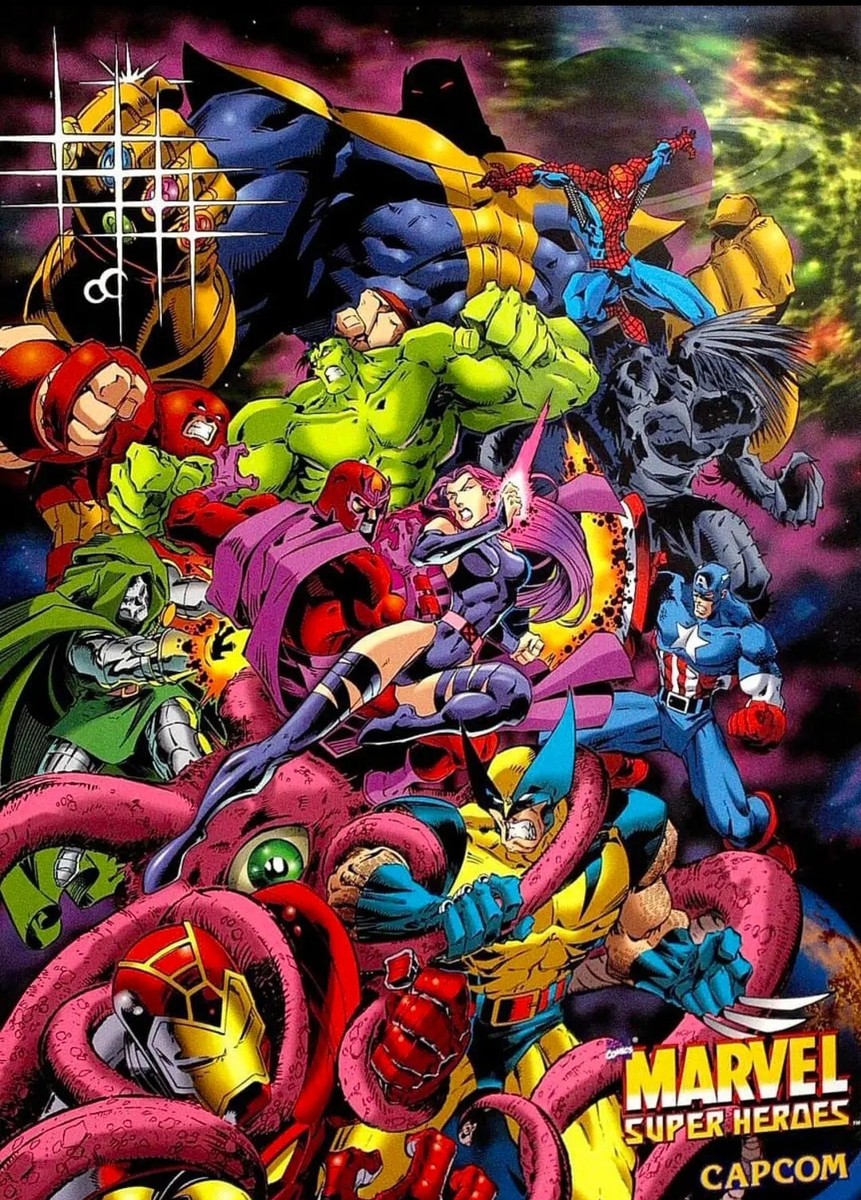 ポスター Marvel Capcom vintage posters Marvel Capcom Poster 24X36 Free Shipping | eBay