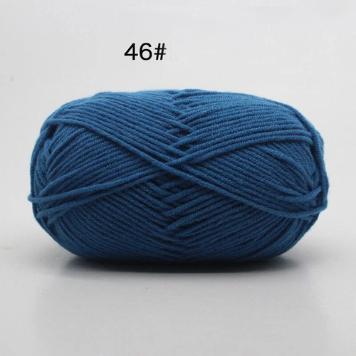62 Colors Milk Cotton Skeins Hand Knitting Wool Baby Crochet Chunky Yarn 50g - Picture 69 of 87
